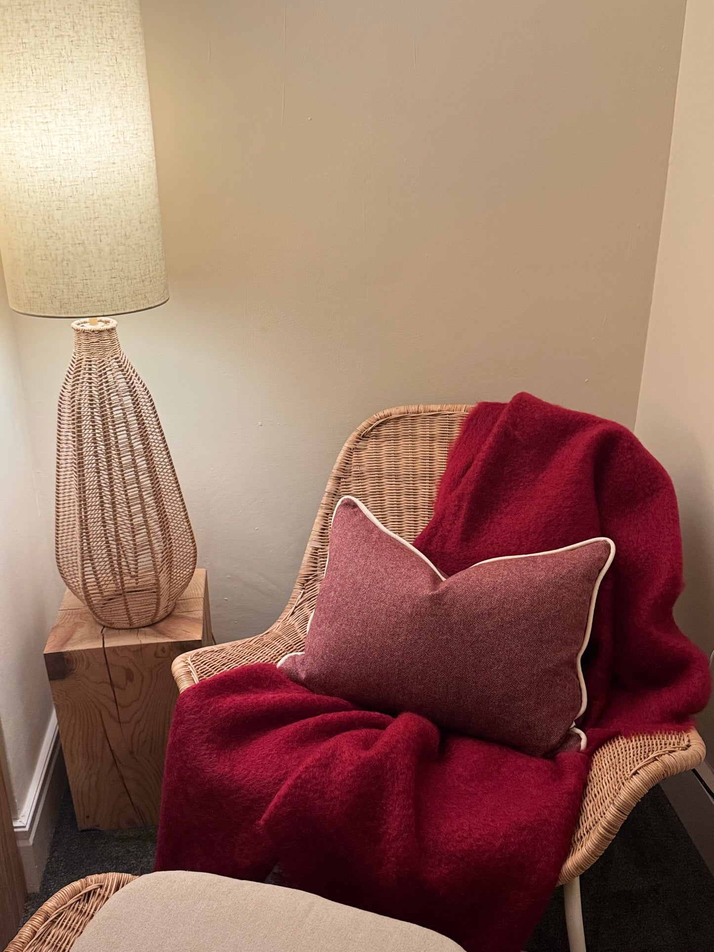 Barnaby Cushion in Yorkshire Wool Tweed
