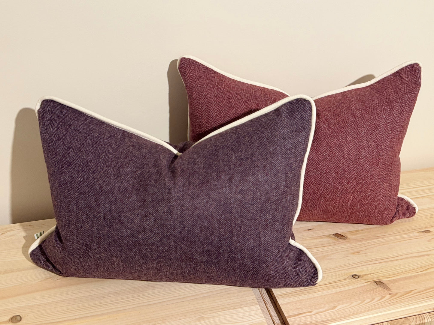 Barnaby Cushion in Yorkshire Wool Tweed