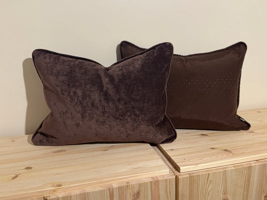 Roberto Cushion in Cotton and Silk