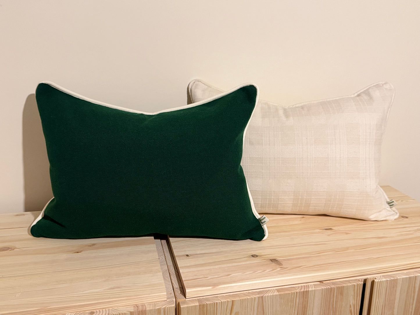 Francesca Cushion in Wool and Cotton