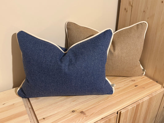 Freddie Cushion in Wool Tweed