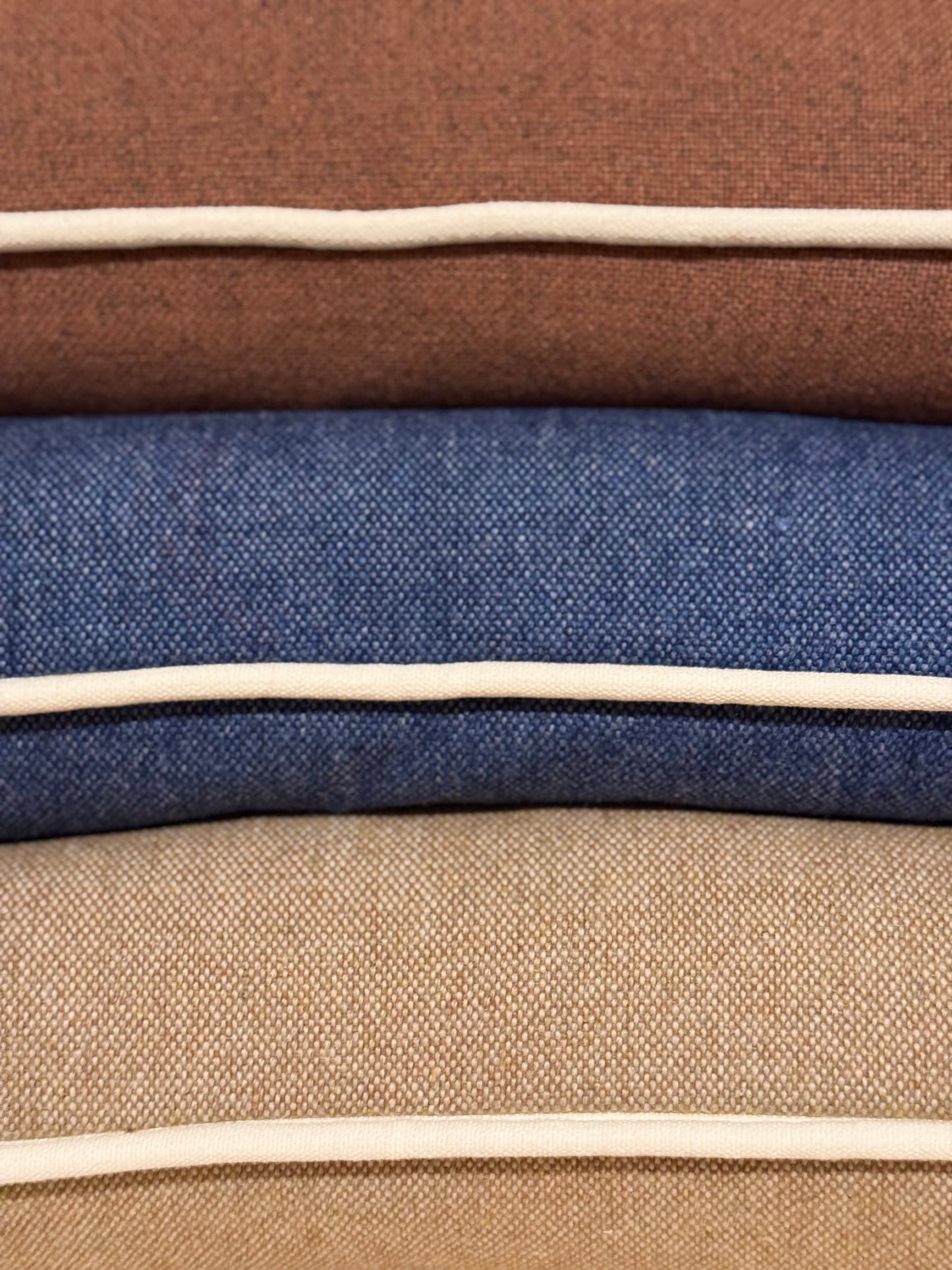 Bertie Cushion in Raw Yorkshire Wool