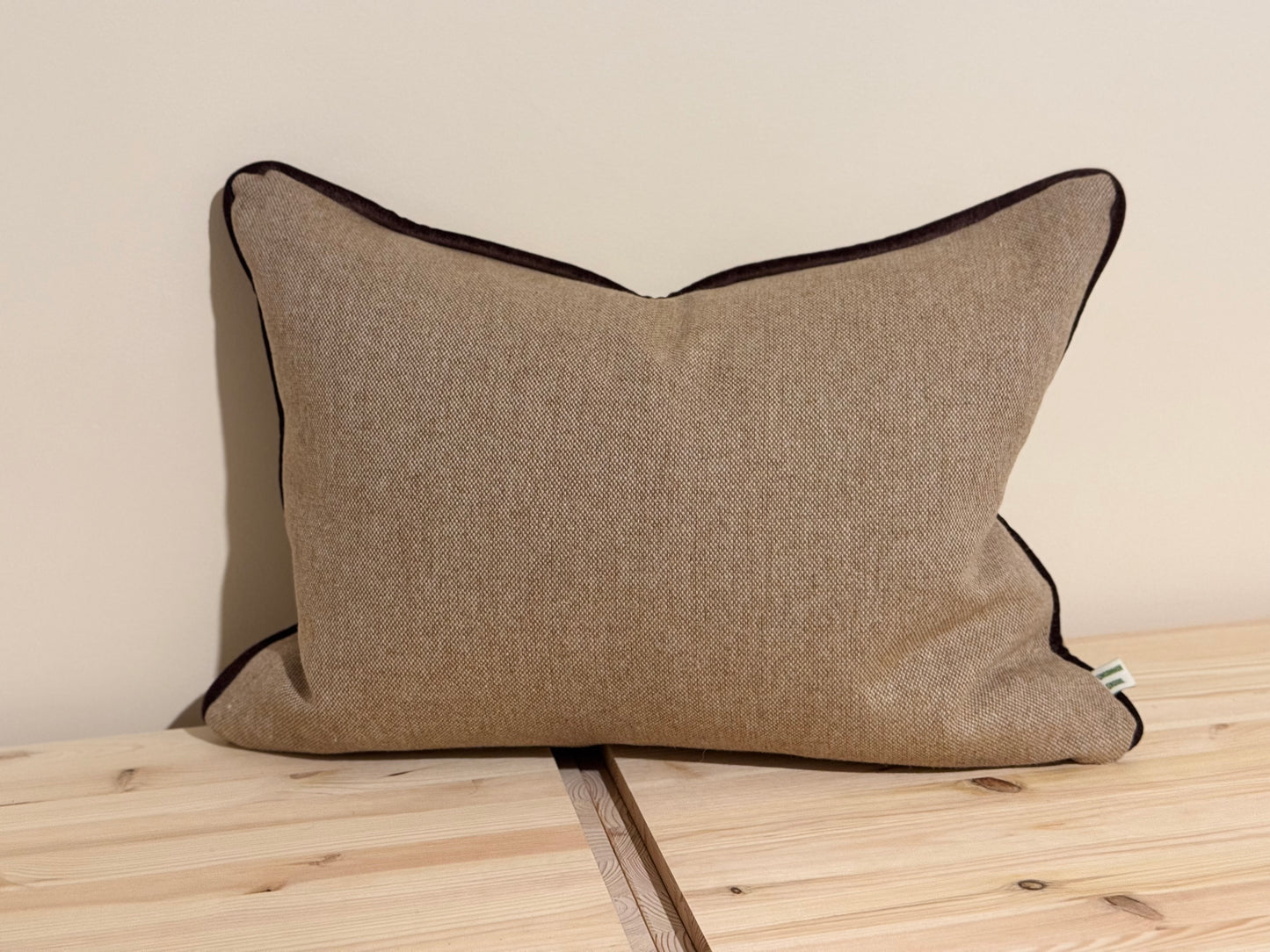 Freddie Cushion in Wool Tweed