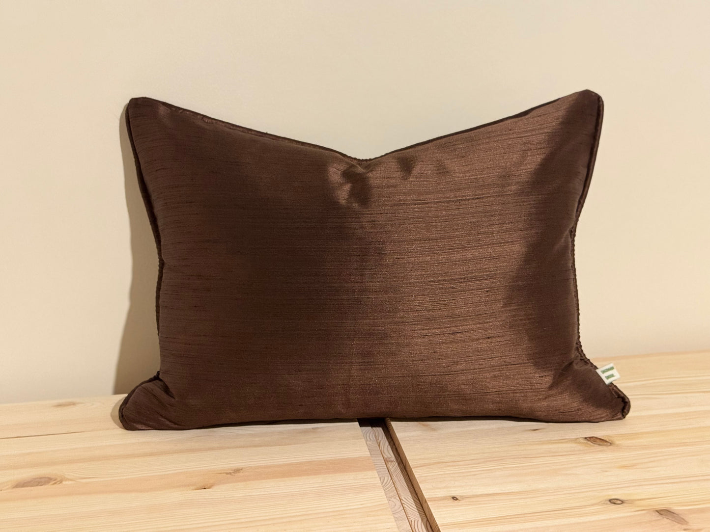 Roberta Cushion in Mulberry Silk