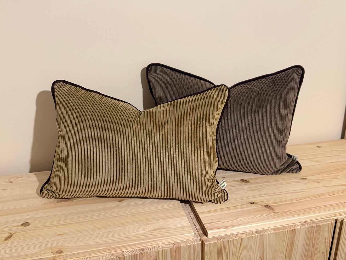 Simone Cushion in Cord Velvet