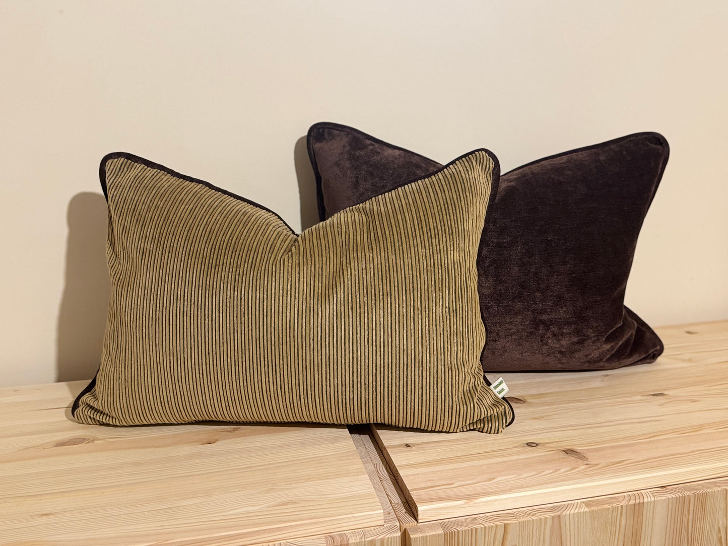 Simone Cushion in Cord Velvet