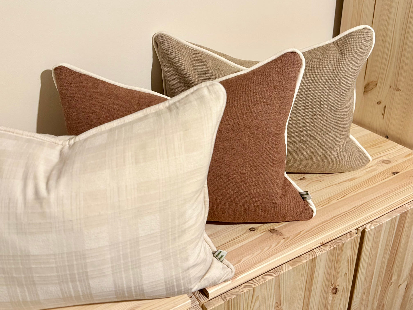 Alfie Cushion in Organic Cotton